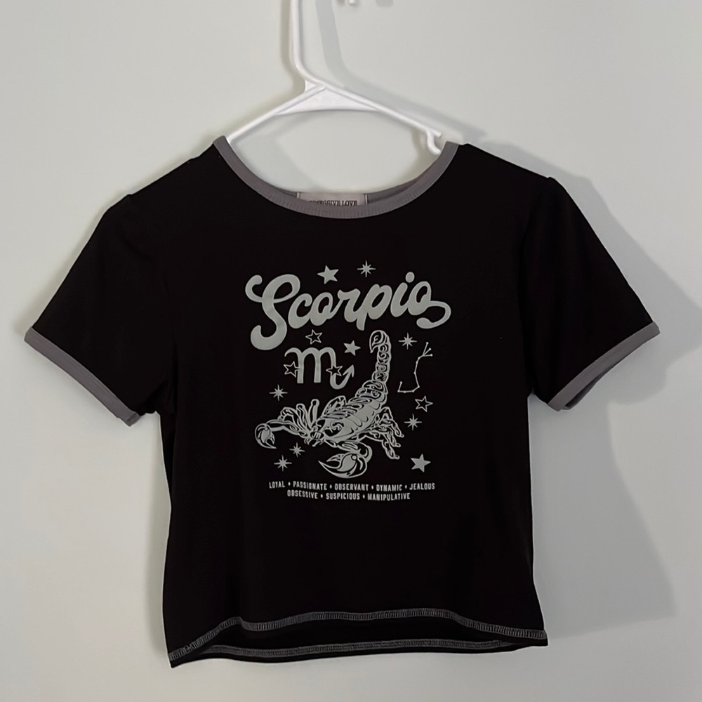 A Scorpio astrology shirt